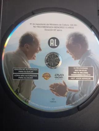 DVD Ahora o Nunca Jack Nicholson Morgan Freeman
