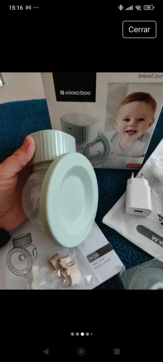 Sacaleches Eléctrico NOA