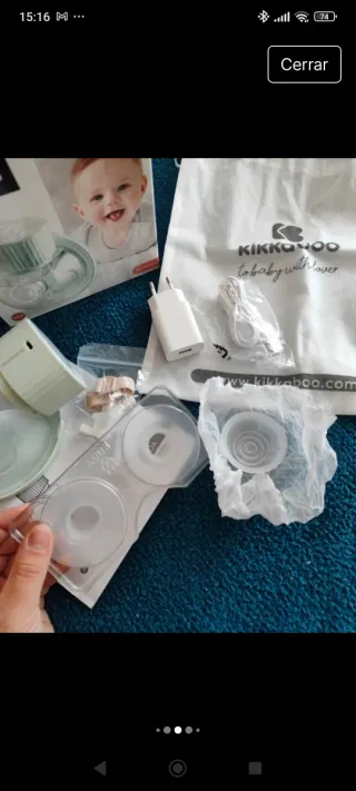 Sacaleches Eléctrico NOA