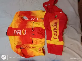 Conjunto Ciclismo Invierno Cofidis España .Nuevo.