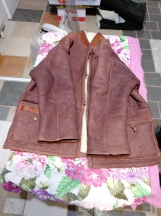 Cappotto montone marrone taglia L