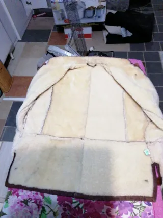 Cappotto montone marrone taglia L