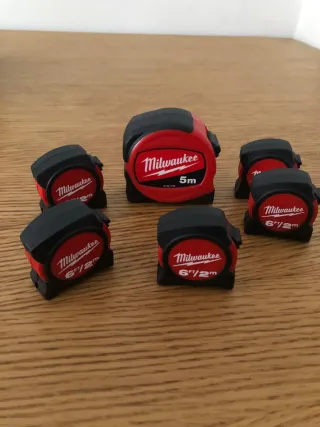 Pack 2 Cintas Métricas Milwaukee 5m y 2m