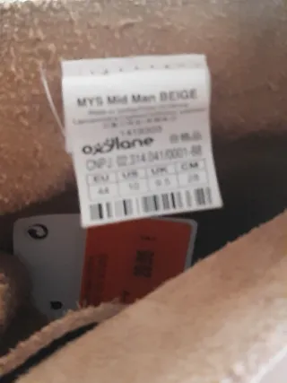 Botas Quechua Oxylane sin estrenar