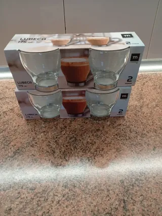 Tazas de café LUBEC 175 cc (Set de 4)