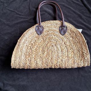 Bolso de mimbre grande