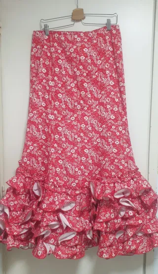 Falda flamenca Dona Ana mujer talla 46