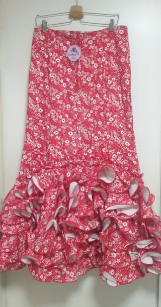 Falda flamenca Dona Ana mujer talla 46