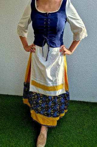 Traje Regional Zagaleja Multicolor