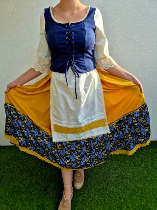 Traje Regional Zagaleja Multicolor