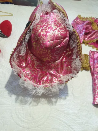 Disfraz Carnaval Bucanera Talla Única