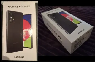 Samsung Galaxy A52 5G Nero Versione ES