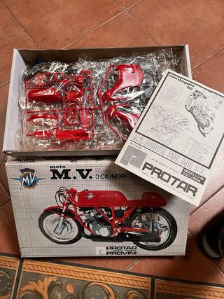 Maqueta M.V. Augusta 500cc Protar 1/9