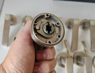 Manillas de puerta de acero inoxidable