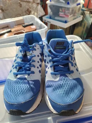 Zapatillas Nike Running Azul y Blanco