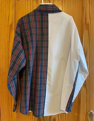 Conjunto Zara Camisa y Falda Cuadros