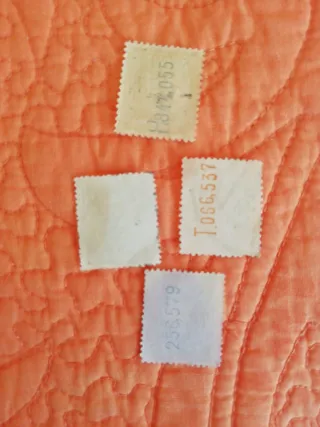 Lote de 4 sellos España