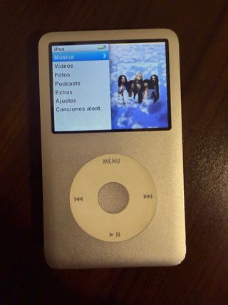 iPod Classic 7ª Gen 160GB Plata