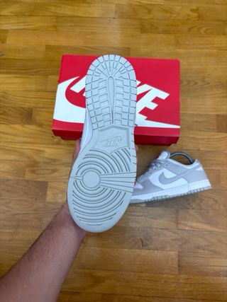 Zapatillas Nike Dunk Low Gris Blanco