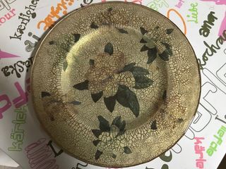 Platos decorativos pintados a mano