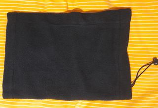 Braga polar tipo bufanda negra