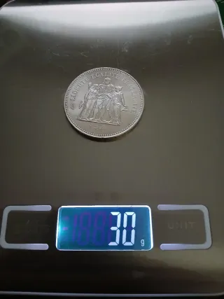 Moneda de Plata Liberté, Égalité, Fraternité