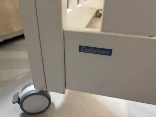 Cuna de colecho blanca cotinfant