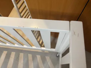 Cuna de colecho blanca cotinfant