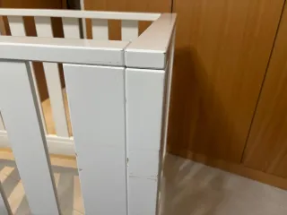 Cuna de colecho blanca cotinfant