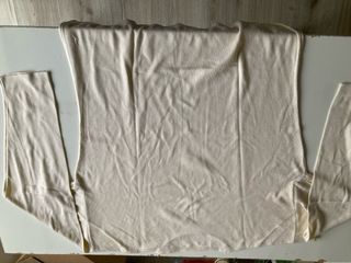 Camiseta beige manga larga