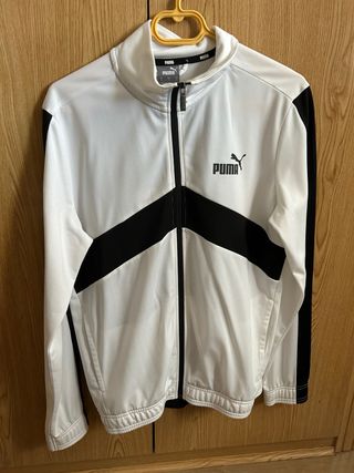 Chaqueta Puma Blanca y Negra