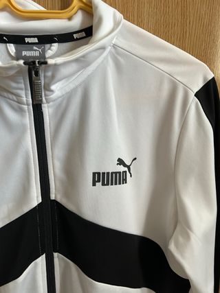 Chaqueta Puma Blanca y Negra