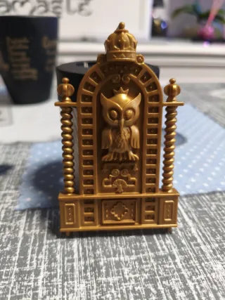 Trono Búho Playmobil Dorado + Carta arwynn