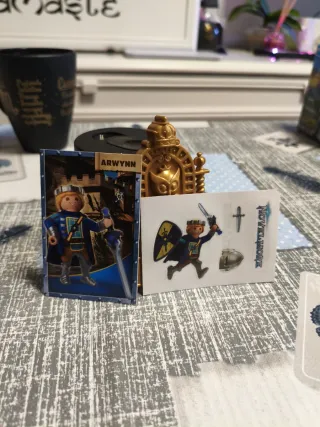 Trono Búho Playmobil Dorado + Carta arwynn