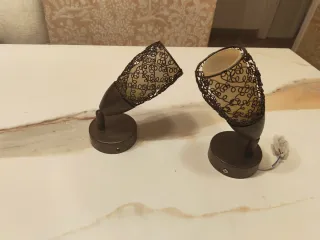 2 Lámparas tipo Foco Techo/Pared