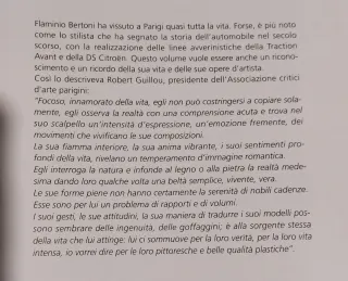 Citroën DS, Libro su Flaminio Bertoni