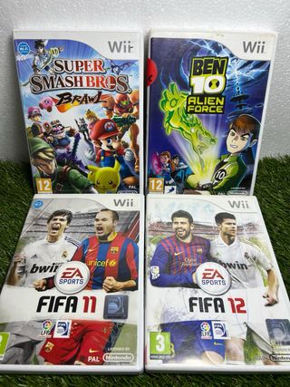 Consola Wii Blanca + Juegos