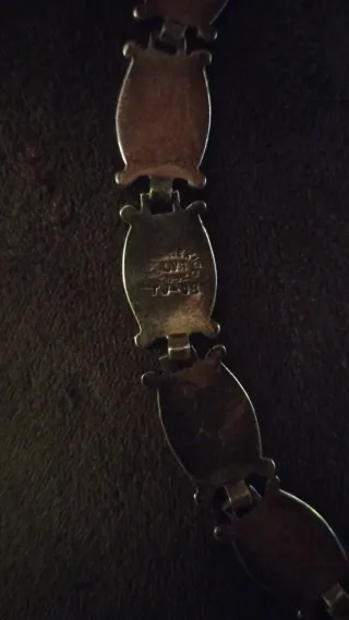 Pulsera Plata Taxco México Turquesa