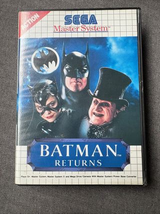 Batman Returns - Sega Master System (PAL) - Comple