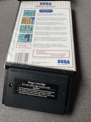 Batman Returns - Sega Master System (PAL) - Comple