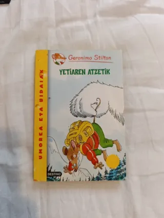 Yetiaren atzetik: Geronimo Stilton Euskera 16