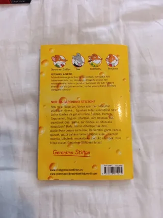 Yetiaren atzetik: Geronimo Stilton Euskera 16