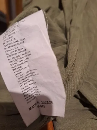 Camiseta BSB mujer lentejuelas verde