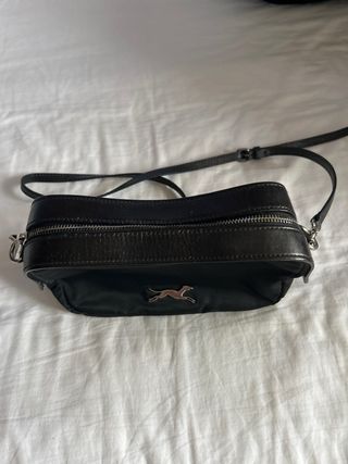 Bolso Bimba y Lola negro piel y nylon