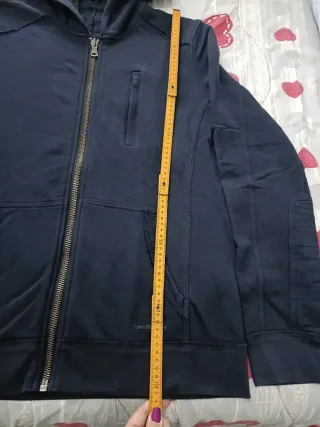 Felpa Calvin Klein Jeans con cappuccio e cerniera