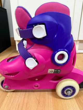 Dos Kit Patines,coderas y rodilleras. Cada uno 32€