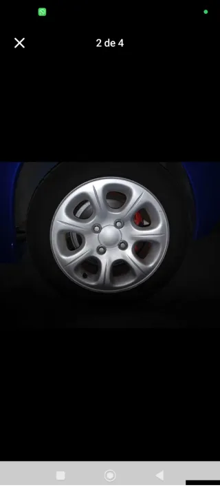 4 llantas de 14" de Citroen saxo vts