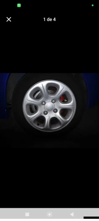 4 llantas de 14" de Citroen saxo vts