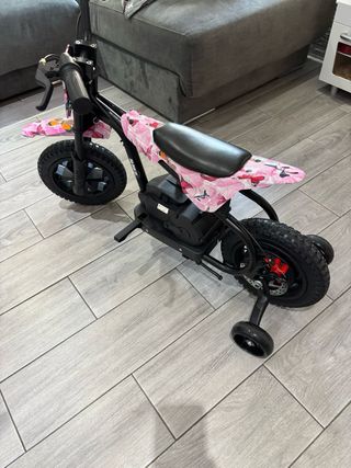Moto Eléctrica Infantil Mariposas