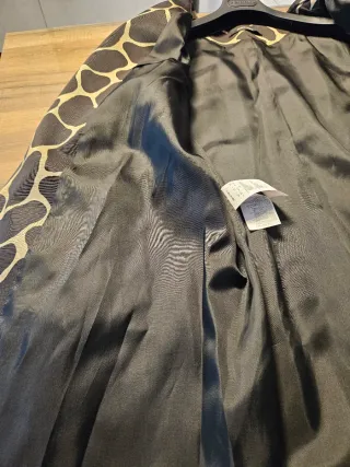 Blazer donna fantasia animalier